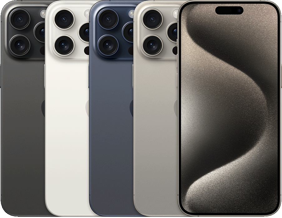 iPhone 15 Pro Max (Display-Reparatur (Original / Apple zertifiziert))